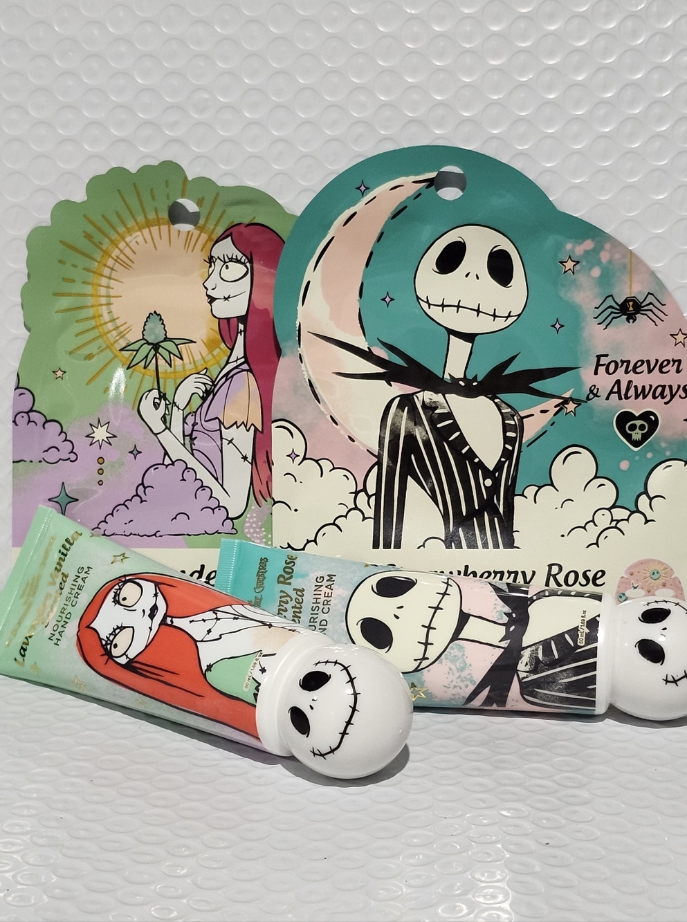 Disney The Nightmare Before Christmas Jack & Sally Face Mask & Hand Cream Duo